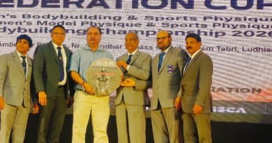15वीं फैडरेशन कप बाडी बिल्डिंग प्रतियोगिता लुधियाना में सम्पन्न, अमित स्वामी लाइफ टाइम एचीवमैंट अवार्ड से सम्मानित